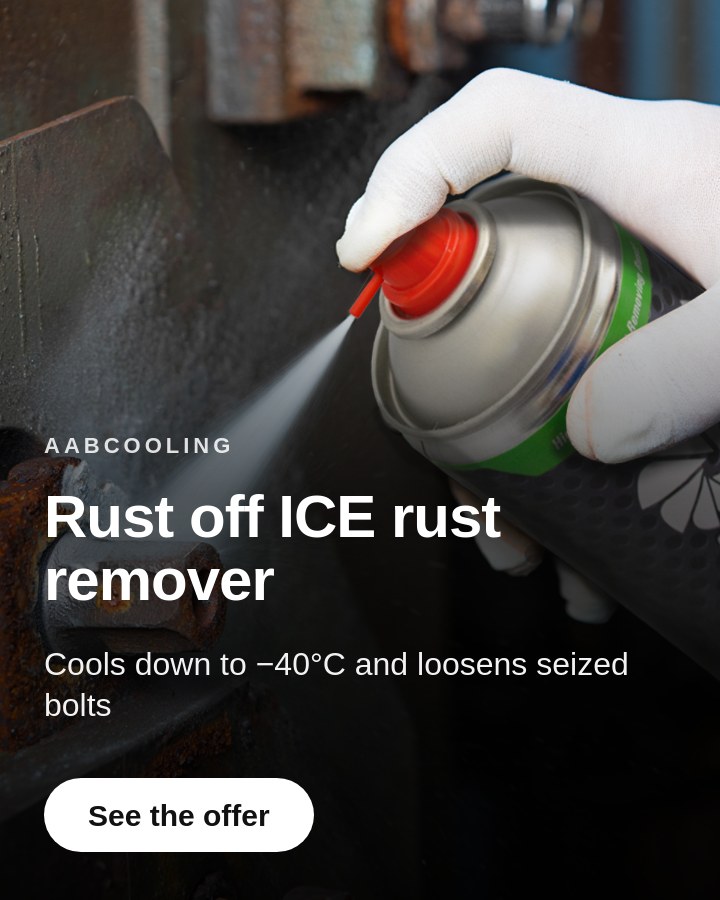 Rust off ICE rust remover