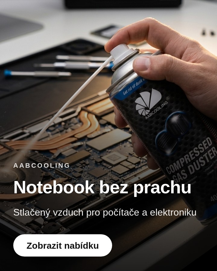 Notebook bez prachu