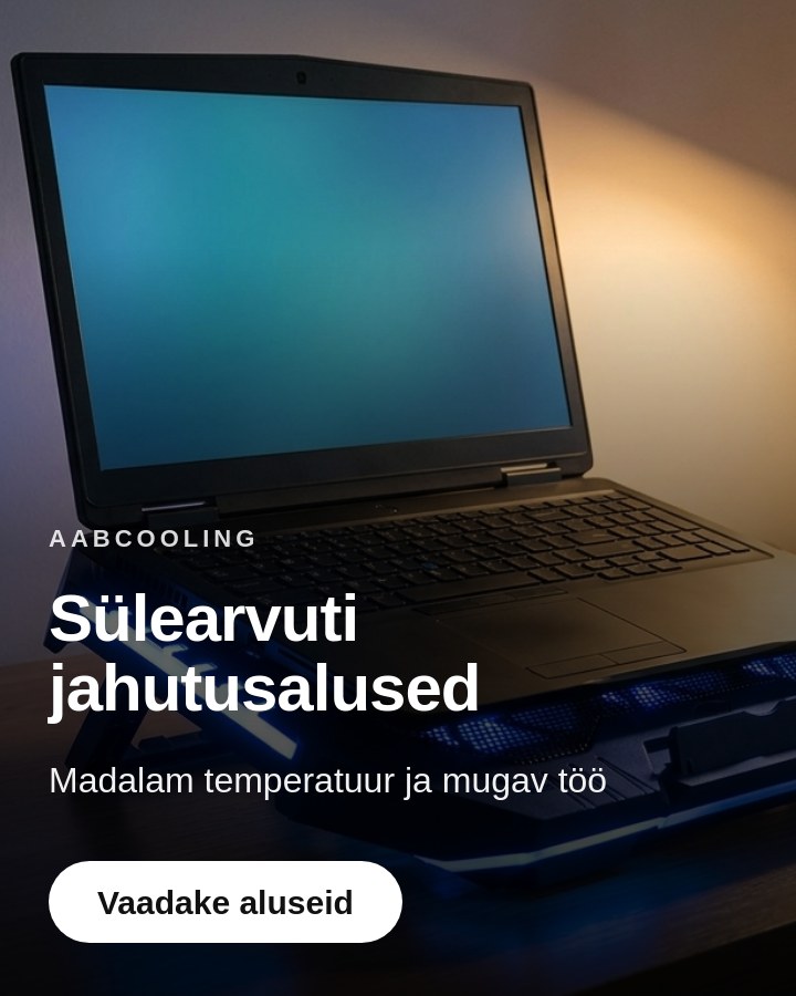 Sülearvuti jahutusalused