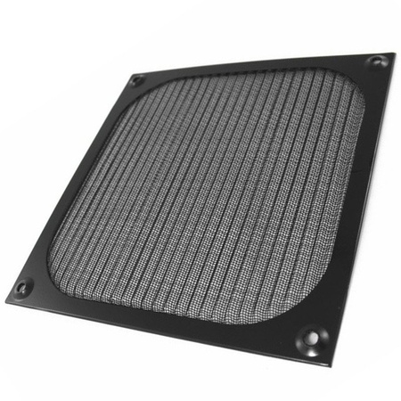 AABCOOLING - "Aluminium Lüfter Filter / Grill 140mm - schwarz"