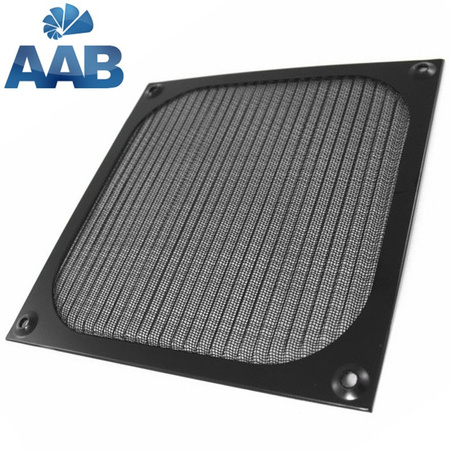 AABCOOLING - "Aluminium Lüfter Filter / Grill 80mm - schwarz"