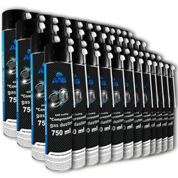 48x AABCOOLING Compressed gas duster 750ml – bombe à air sec