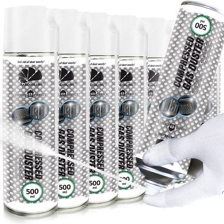 7 x AABCOOLING Home&Office Compressed Gas Duster 500 ml