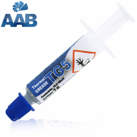 1x AABCOOLING Thermal Grease 5 - 1g – pasta termoprzewodząca