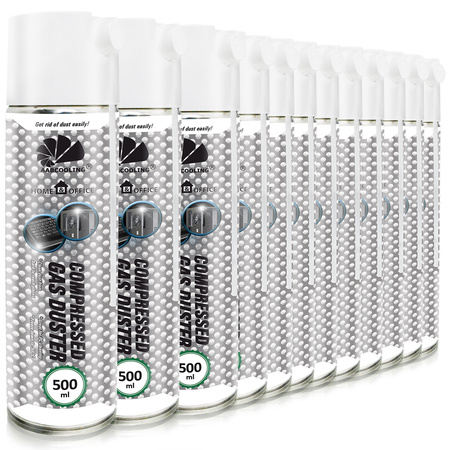 12x Druckluftspray AABCOOLING Home&Office 500 ml