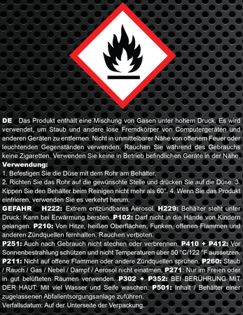 Trykluft spray AABCOOLING FLEX 750 ml