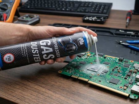 6x AABCOOLING Compressed gas duster 750ml – sűrített levegő spray