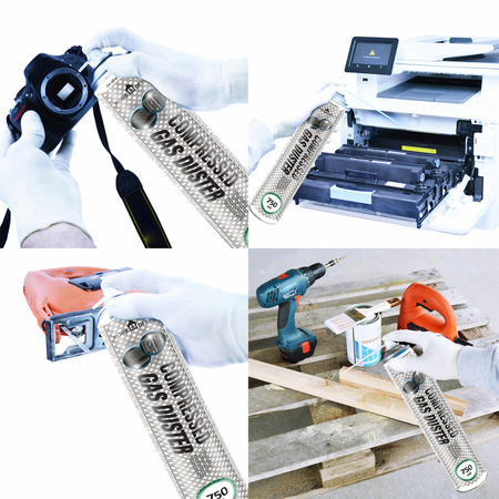 10x AABCOOLING Home&Office Compressed Gas Duster 750ml