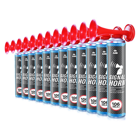 12x Goarnă cu gaz AABCOOLING Signal Horn 75g