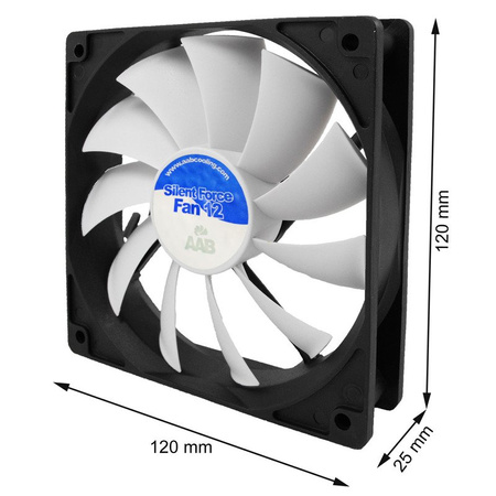 Számítógép ventilátor 120 mm AABCOOLING Silent Force Fan 12