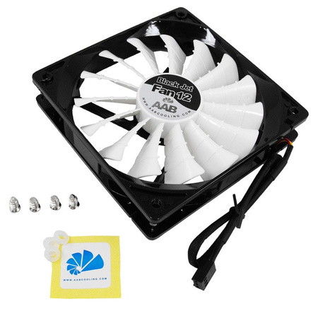 3x Ventiliatorius 120 mm AABCOOLING Black Jet Fan 12