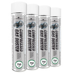 4x AABCOOLING Home&Office Compressed Gas Duster 750ml