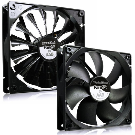 Ventola 140 mm AABCOOLING Black Silent Fan 14