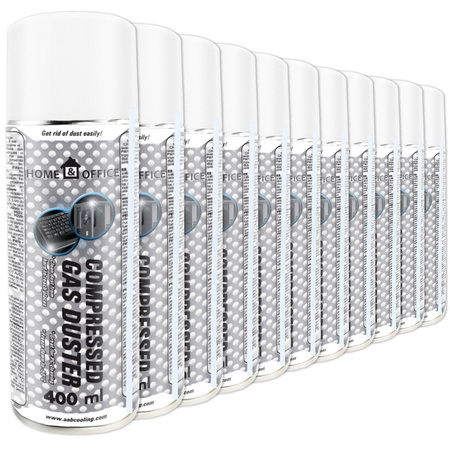 11x AABCOOLING Home&Office Compressed Gas Duster 400ml