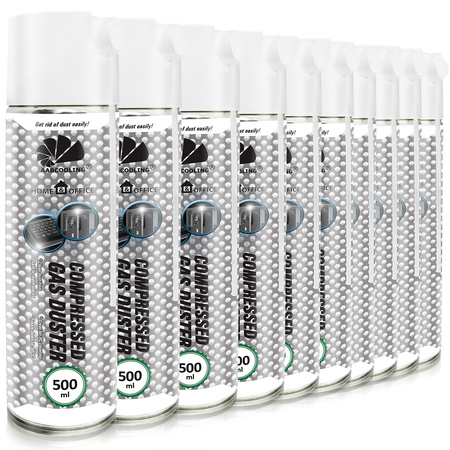 10 x AABCOOLING Home&Office Compressed Gas Duster 500 ml