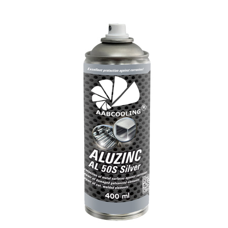 1x Tsink-alumiiniumsprei AABCOOLING Aluzinc AL 50S 400 ml