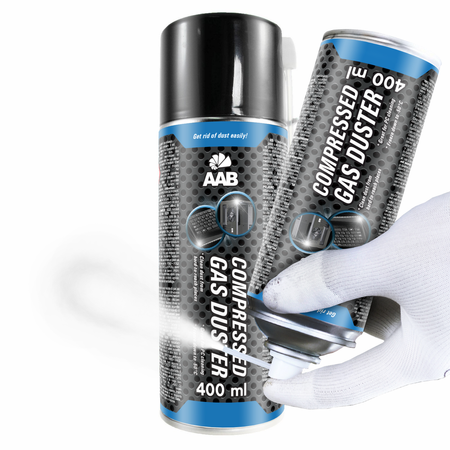 1x AABCOOLING Compressed gas duster 400ml – stlačený vzduch