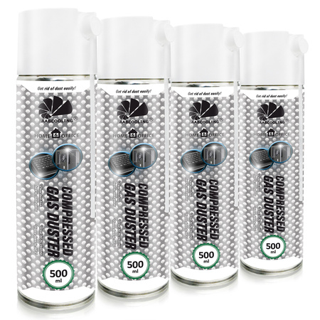 4 x AABCOOLING Home&Office Compressed Gas Duster 500 ml