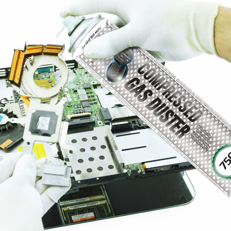 12x AABCOOLING Home&Office Compressed Gas Duster 750ml