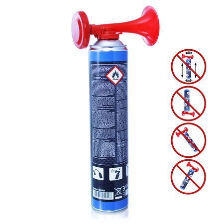 AAB Signal GAS Horn 750 ml – plynová fanfára