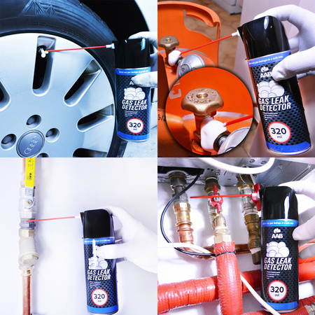 Detector de fugas de gas spray AABCOOLING 320 ml BoV