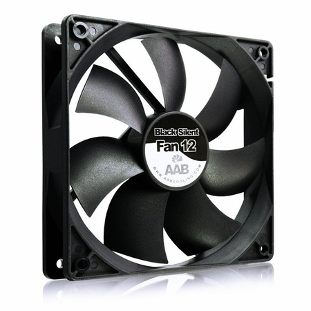 AAB Cooling Black Silent Fan 12