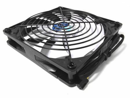 AABCOOLING Grill 120 Fekete – ventilátorrács 120 mm