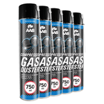 5x AABCOOLING Compressed gas duster 750ml – suslėgtas oras