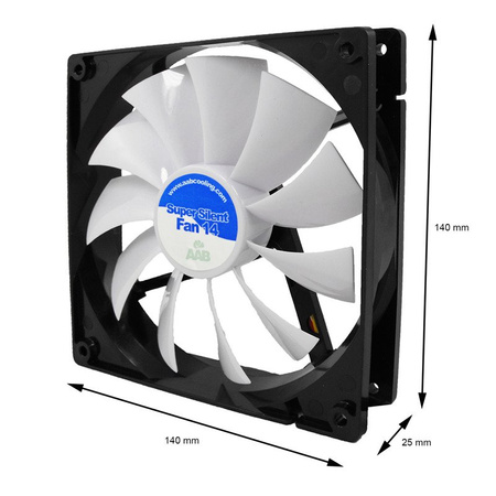 3x Arvuti ventilaator 140 mm AABCOOLING Super Silent Fan 14