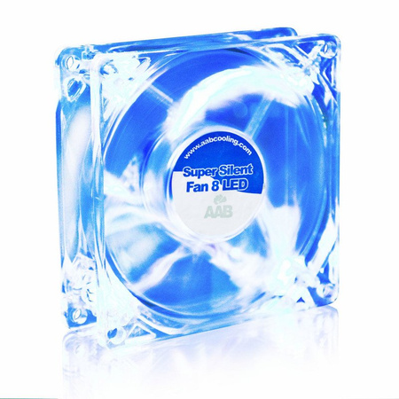 3x AABCOOLING Super Silent Fan 8 BLUE LED