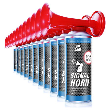 11x Gāzes taure AABCOOLING Signal Horn 40g