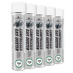 5x Stlačený vzduch AABCOOLING Home&Office 750 ml