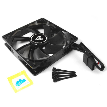 3x Ventola 120 mm silenziosa AABCOOLING Super Silent R12