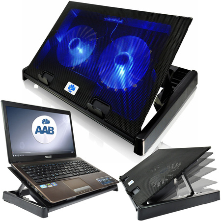 Podstawka chłodząca pod laptopa AABCOOLING NC80, 2×125 mm