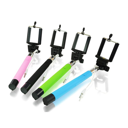 Asmenukių lazda su mygtuku AABCOOLING Selfie Stick 2 Green