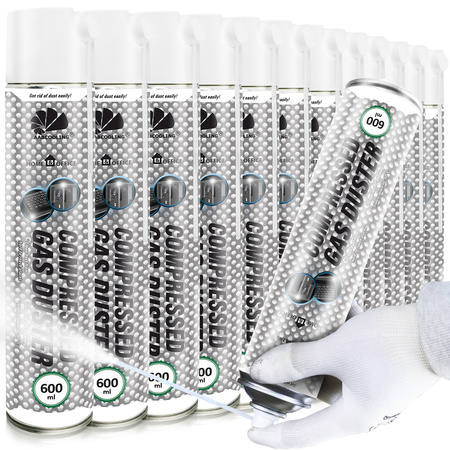 12x Aire comprimido AABCOOLING Home&Office 600 ml