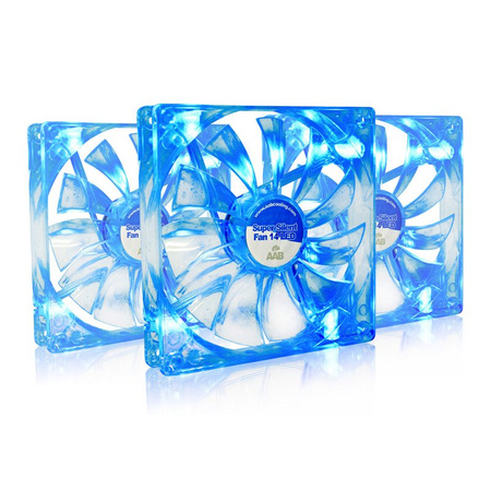 3x Ventilátor 140 mm AABCOOLING Super Silent Fan 14 Blue LED