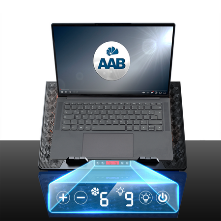 Base raffreddamento notebook AABCOOLING Spatium RGB