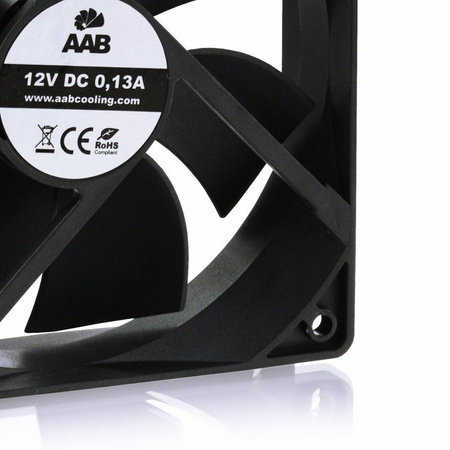 Ventilators 120 mm AABCOOLING Black Silent Fan 12