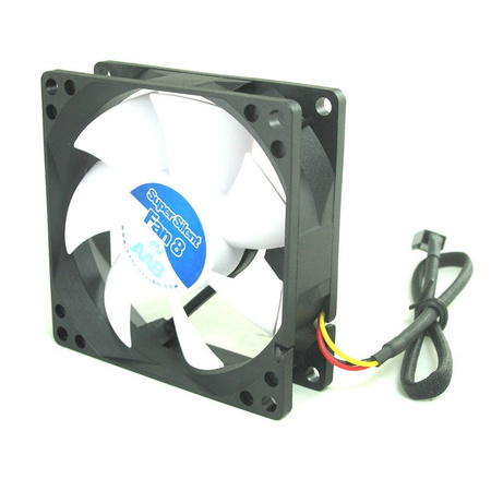 AABCOOLING Super Silent Fan 8 x 3 Sztuki – lydsvag blæser 80 mm