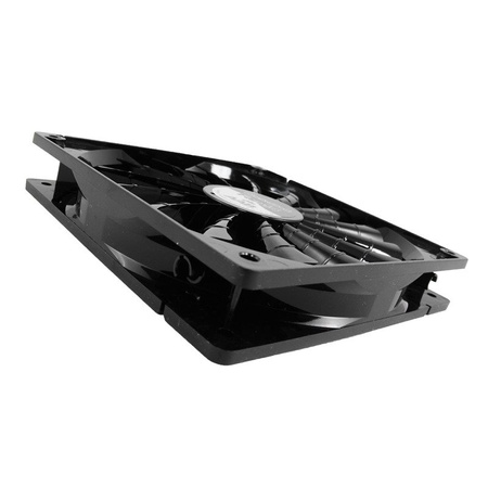 The AABCOOLING Black Silent Fan 14 is a high performance 14cm fan with up to 15 fan blades