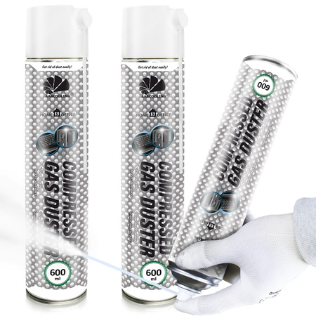 2x Druckluftspray AABCOOLING Home&Office 600 ml