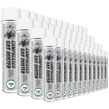 48x AABCOOLING Home&Office Compressed Gas Duster 750ml