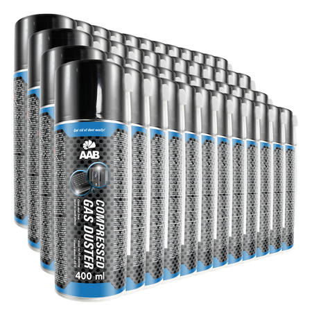 48x AABCOOLING Compressed gas duster 400ml – сгъстен въздух спрей