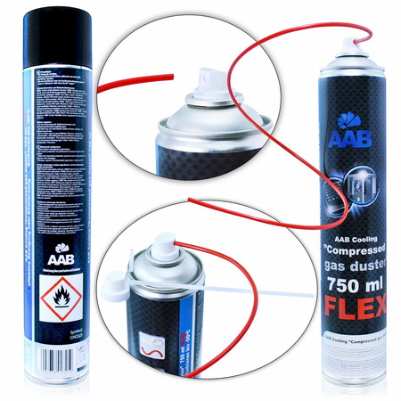 Sprężone powietrze AABCOOLING FLEX 750 ml