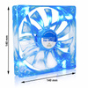 Ventilátor 140 mm AABCOOLING Super Silent Fan 14 Blue LED