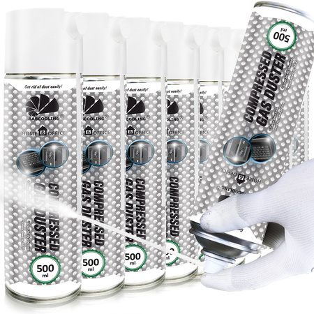 10x Сгъстен въздух AABCOOLING Home&Office 500 ml