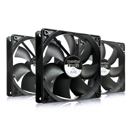 AAB Cooling Black Silent Fan 12