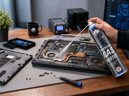 7x AABCOOLING Compressed gas duster 750ml – sűrített levegő spray