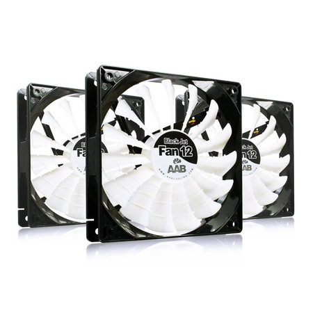 3x Ventiliatorius 120 mm AABCOOLING Black Jet Fan 12